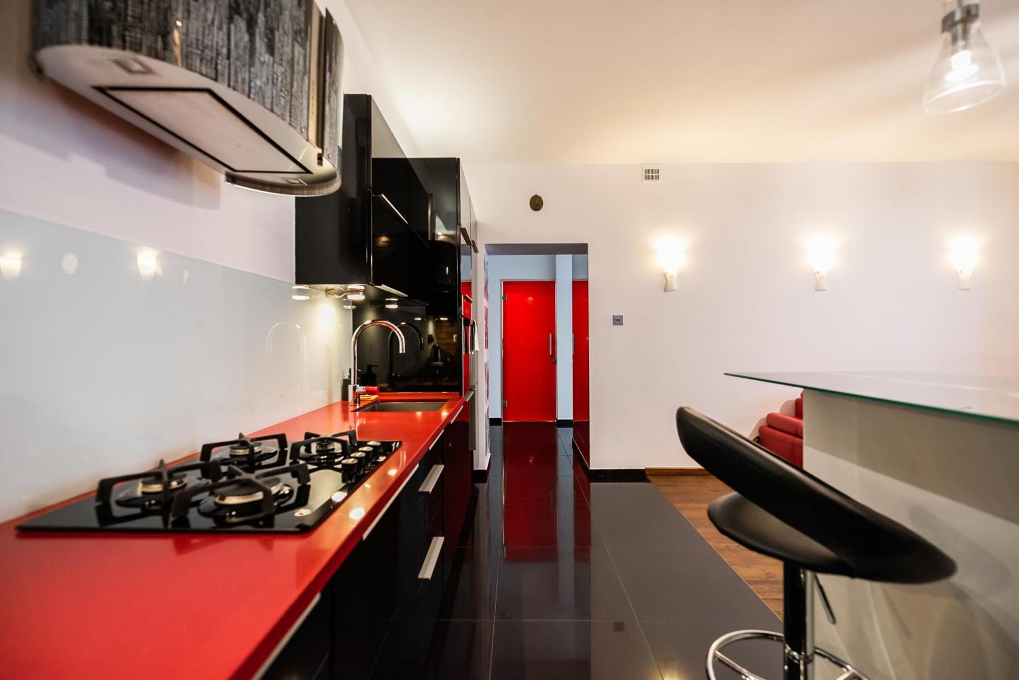 Nowolipki Red Apartment Варшава Екстериор снимка